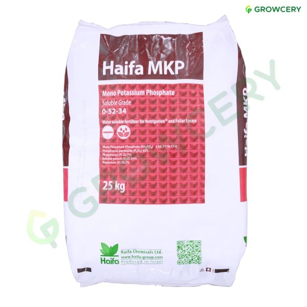 ปุ๋ยเกล็ด 0-52-34 Haifa โมโนโพแทสเซียมฟอสเฟต ขนาด 25กก.