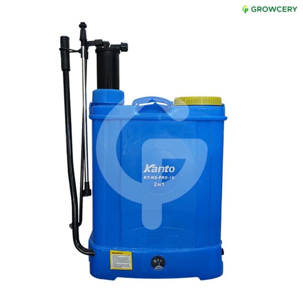 เครื่องฉีดพ่นยาแบบแบตเตอรี่สะพายหลัง 16 ลิตร KANTO 2in1 KT-NS-PR016