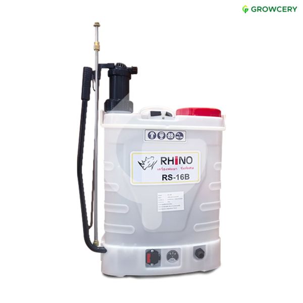 เครื่องฉีดพ่นยาสะพายหลัง 16 ลิตร พิเศษ 2 ระบบ Rhino RS-16B