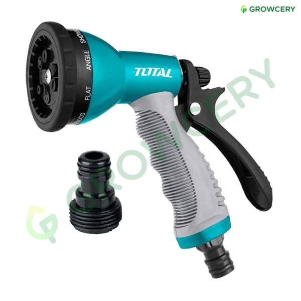 หัวบัวฉีดรดน้ำ 9 ระดับ Total THWS010901