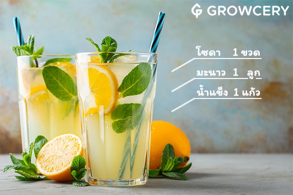 น้ำมะนาวโซดา